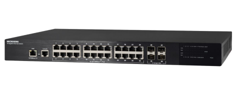 IB2096 Switch 19" 24 ports PoE+ 4 Ports 10gbps